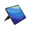 Logitech Combo Touch toetsenbordhoes met trackpad voor iPad Pro 12.9 (5e gen.), Pan Nordic-indeling, Oxford Gray