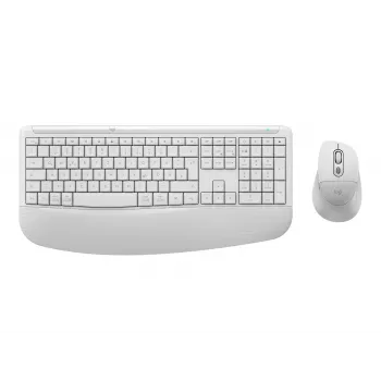 Logitech Desktop MK880 Signature Comfort Plus Combo [DE] grijs-wit