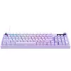 Logitech G316 X 98 bedrade gaming-toetsenbord - lila - US International - tactiele switches