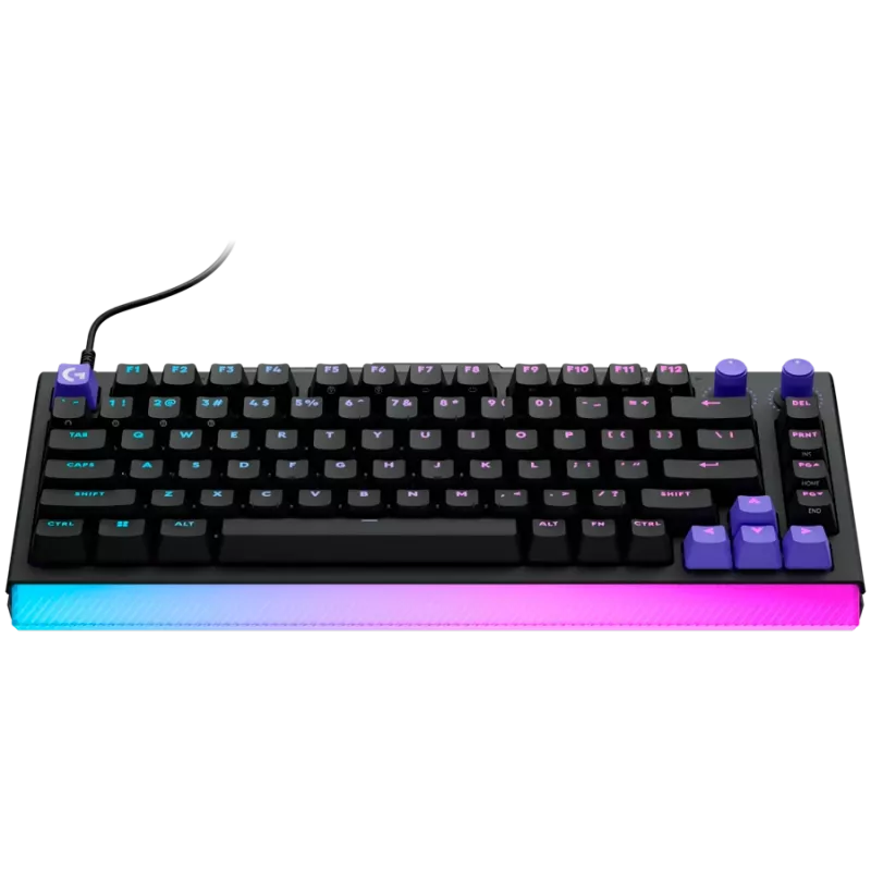 Logitech G512 X 75 Carbon Mechanisch Toetsenbord met GX Brown Tactile Switches en LIGHTSYNC RGB