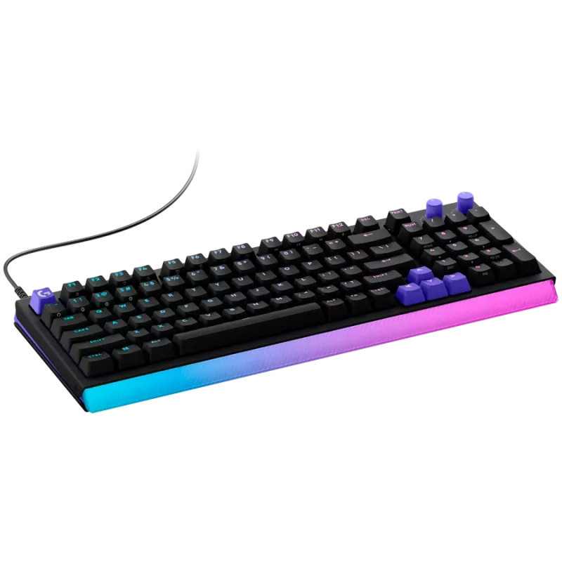 LOGITECH G512 X 98 Bedraad Gaming Toetsenbord - ZWART - US INT'L - USB - TACTILE