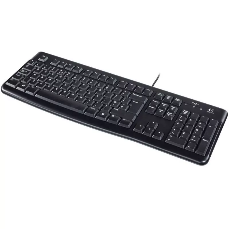 Logitech K120 for Business USB-toetsenbord, bedraad, volledig formaat, zwart