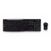 Logitech MK270 draadloze combo – full-size RF 2,4 GHz toetsenbord en muis (zwart)
