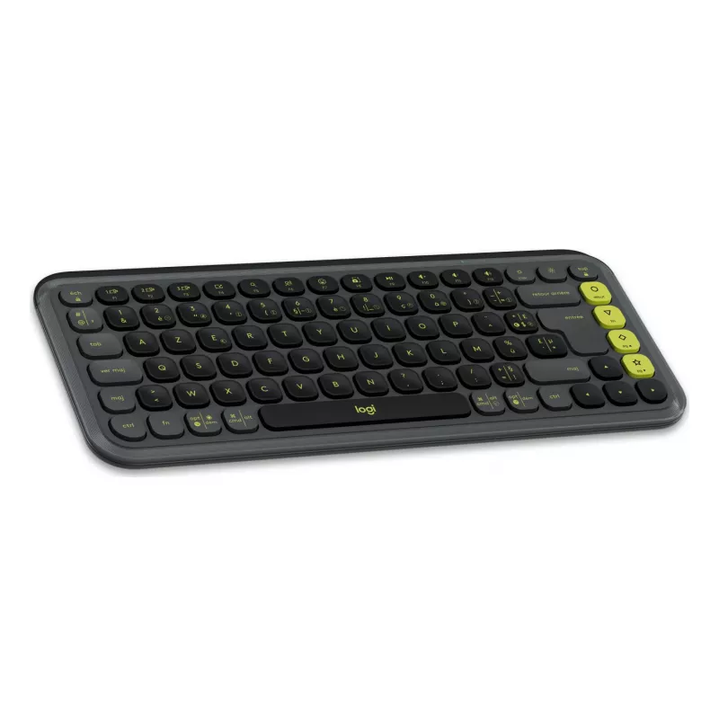 Logitech POP ICON KEYS Graphite Frans AZERTY Draadloos Mechanisch Toetsenbord