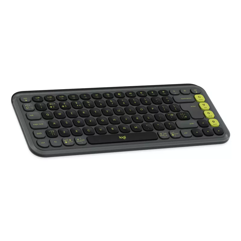 Logitech POP Icon Keys Draadloos toetsenbord, Graphite (UK)