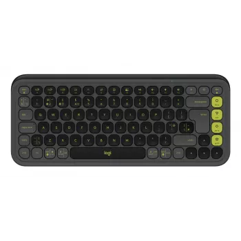Logitech POP Icon Keys Draadloos toetsenbord, Graphite (UK)
