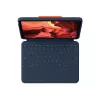 Logitech Rugged Combo 4 toetsenbordhoes met trackpad voor iPad 10e generatie, Apple Smart Connector, Classic Blue