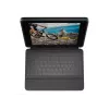 Logitech Rugged Folio toetsenbord- en folio-case met Apple Smart Connector - AZERTY Frans toetsenbordindeling - grafiet - voor Apple 10,9-inch iPad (10e generatie)