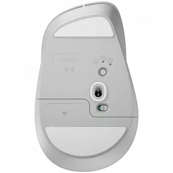 Logitech Signature Comfort Plus M850L Draadloze muis - Gebroken wit - Bluetooth