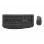 Logitech Signature Comfort Plus MK880 desktopcombo grafiet QWERTZ