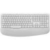Logitech Signature Comfort Plus MK880 draadloze combo - off-white - US International - Bluetooth - Logi Bolt