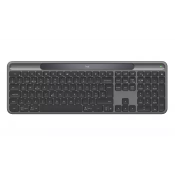 Logitech Signature Slim Solar+ K980 draadloos toetsenbord grafiet Zwitserse layout 920-013756