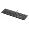 Logitech Signature Slim Wired K620 for Business toetsenbord, QWERTZ-indeling, grafiet