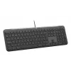 Logitech Signature Slim Wired K620 for Business toetsenbord, QWERTZ-indeling, grafiet