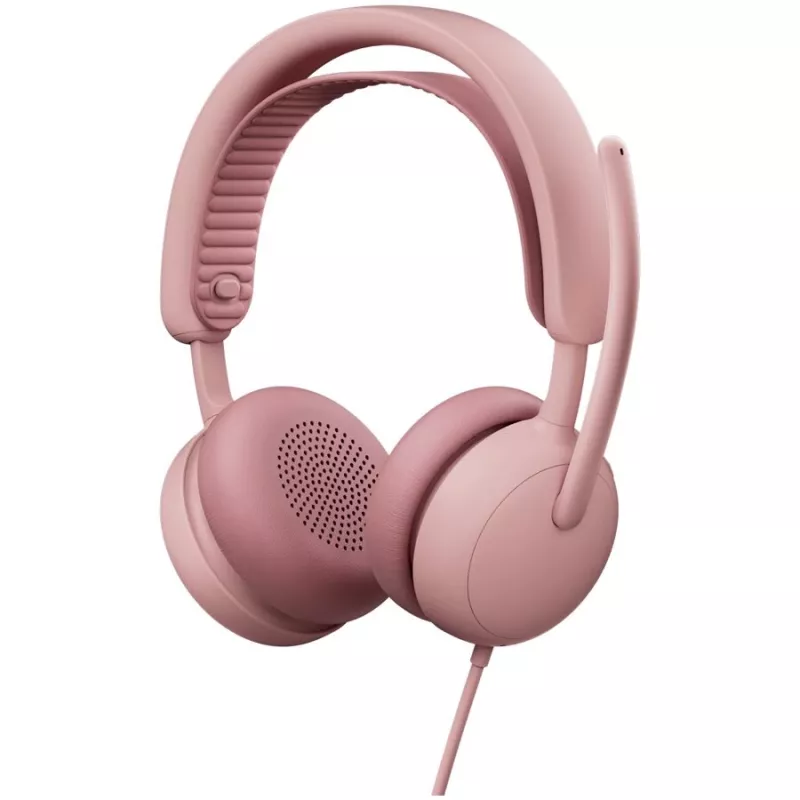 Logitech Zone Wired 2 Headset, roze