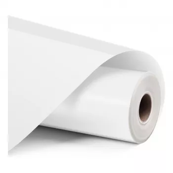 LOKLiK permanent hechtende vinylrol matwit 30,5 cm x 180 cm (12 inch x 6 ft) voor snijplotter