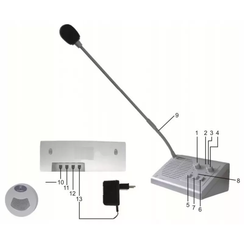 LONBON SD-2006DL+ vollduplex kassa-intercom