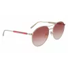 Longchamp LO133S-59770 dameszonnebril butterfly, havanna montuur, bruine gradientglazen, 59 mm