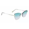 LONGCHAMP LO141S-732 dameszonnebril havanna bruin verloop 57mm