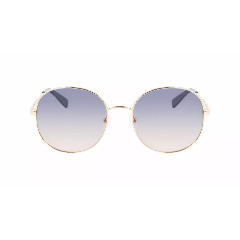 Longchamp LO161S-704 dameszonnebril, havana montuur, bruine verloopglazen, 59 mm