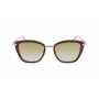 Longchamp LO638S-611 dames cat-eye zonnebril, havana montuur, bruine verloopglazen, 52 mm