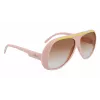 Longchamp LO664S-601 Dames zonnebril, Red Havana, Brown Gradient, 59 mm