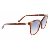 Longchamp LO708S-230 dameszonnebril Havana bruin verloop 57mm