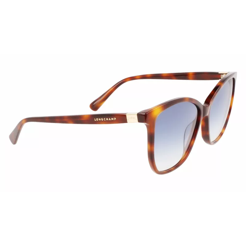 Longchamp LO708S-230 dameszonnebril Havana bruin verloop 57mm