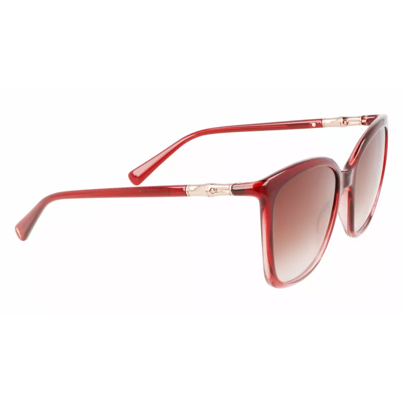 Longchamp LO710S-604 dames zonnebril havana bruin verloop 56 mm