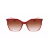 Longchamp LO710S-604 dames zonnebril havana bruin verloop 56 mm