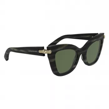 LONGCHAMP LO775S-36 dameszonnebril havana bruin verloop 50mm