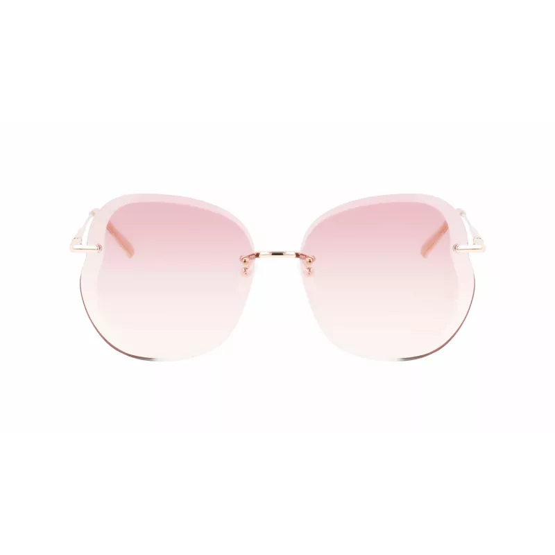 Longchamp dameszonnebril LO160S716 vlinder havana met grijs verloopglazen (65/17/140 mm)
