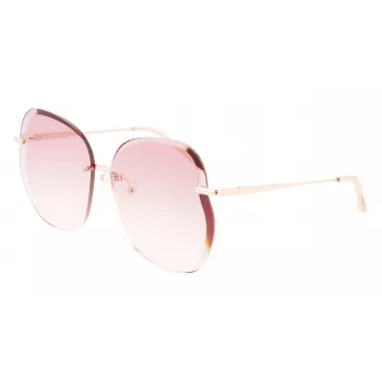 Longchamp dameszonnebril LO160S716 vlinder havana met grijs verloopglazen (65/17/140 mm)