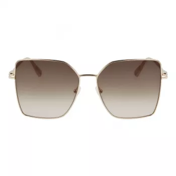 LONGCHAMP dames LO173SN571570 rechthoekige acetaat zonnebril 57 mm
