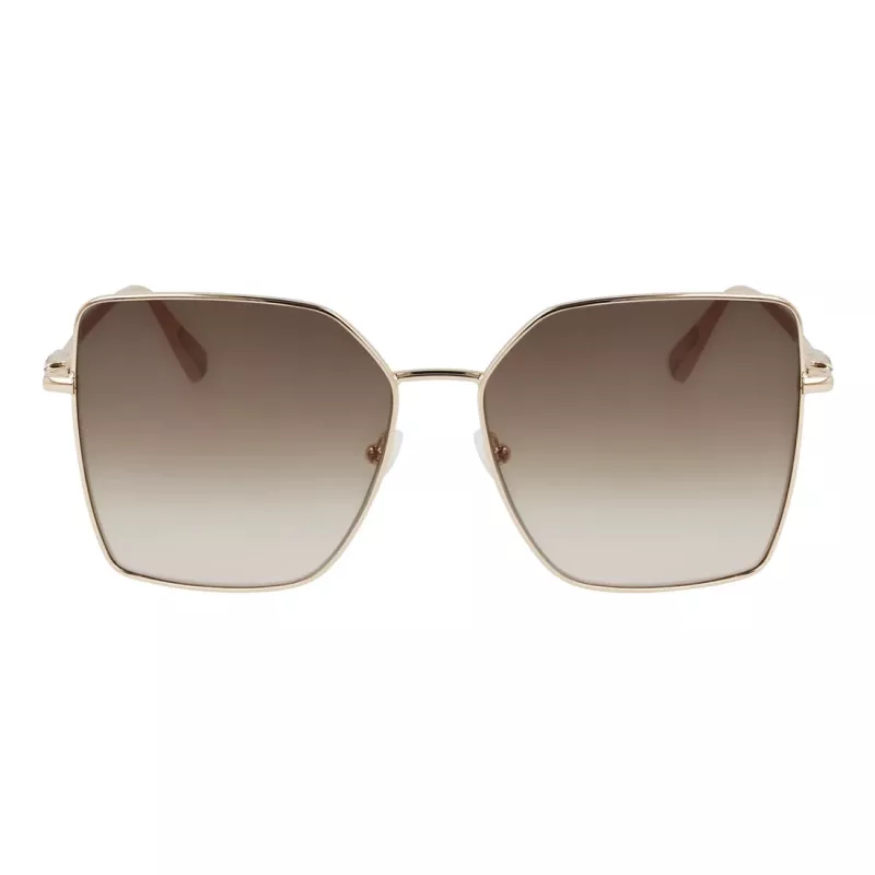 LONGCHAMP dames LO173SN571570 rechthoekige acetaat zonnebril 57 mm