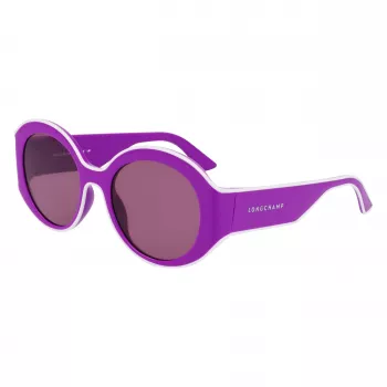 LONGCHAMP dames zonnebril LO758S-500 Havana bruin verloop 53 mm