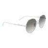 Longchamp dameszonnebril LO157SA-452 - blauw montuur, grijze verloopglazen - 58/18/140 mm