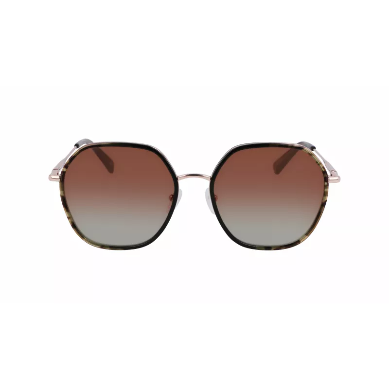 LONGCHAMP dameszonnebril LO163S-749 havanna bruin verloop 58mm