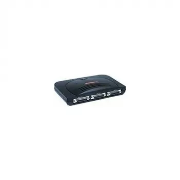 Longshine LCS-PS130 Printserver - 10/100 Ethernet, 3x parallelpoorten, webbeheer, SMB