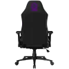 LORGAR CHA41 Ergonomische gamingstoel Advanced, Premium Anti-Stain stof, zwart/paars