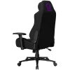 LORGAR CHA41 Ergonomische gamingstoel Advanced, Premium Anti-Stain stof, zwart/paars
