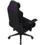 LORGAR CHA41 Ergonomische gamingstoel Advanced, Premium Anti-Stain stof, zwart/paars