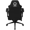 LORGAR CHA41 Ergonomische Gaming Stoel Advanced, Premium Anti-Stain Stof, Zwart/Wit
