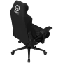 LORGAR CHA41 Ergonomische Gaming Stoel Advanced, Premium Anti-Stain Stof, Zwart/Wit