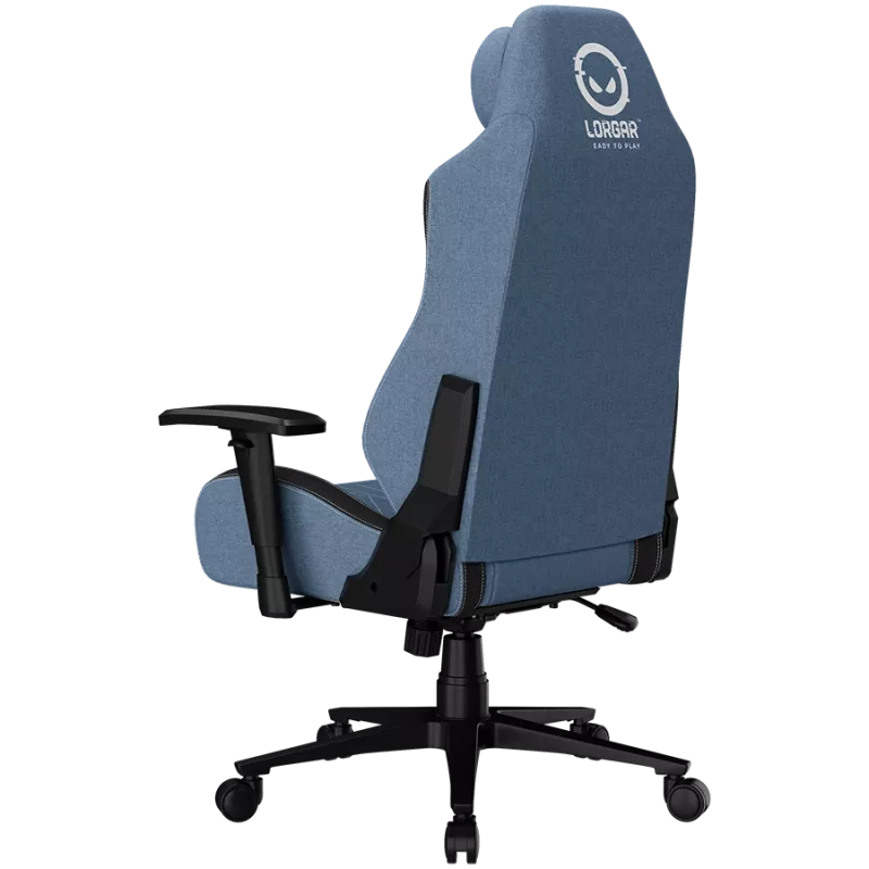 LORGAR CHA41 Ergonomische gamingstoel Advanced, Premium Anti-Stain stof, blauw
