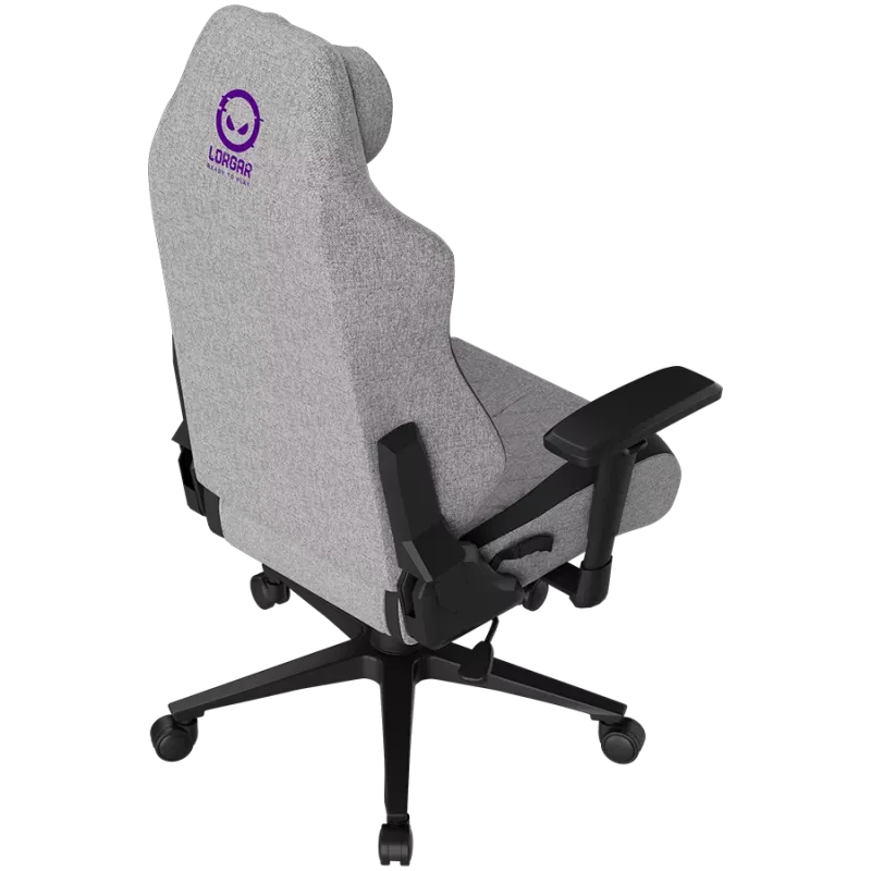 LORGAR CHA41 Ergonomische gamingstoel Advanced, Premium Anti-Stain stof, grijs