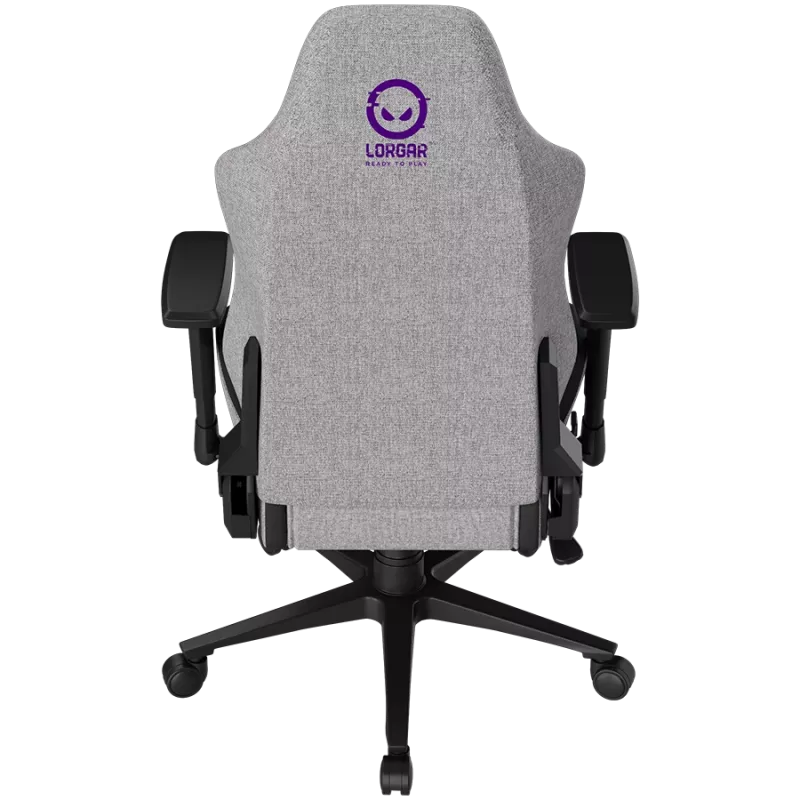 LORGAR CHA41 Ergonomische gamingstoel Advanced, Premium Anti-Stain stof, grijs