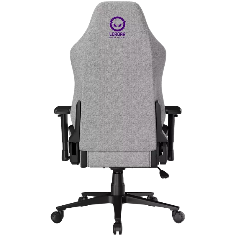 LORGAR CHA41 Ergonomische gamingstoel Advanced, Premium Anti-Stain stof, grijs