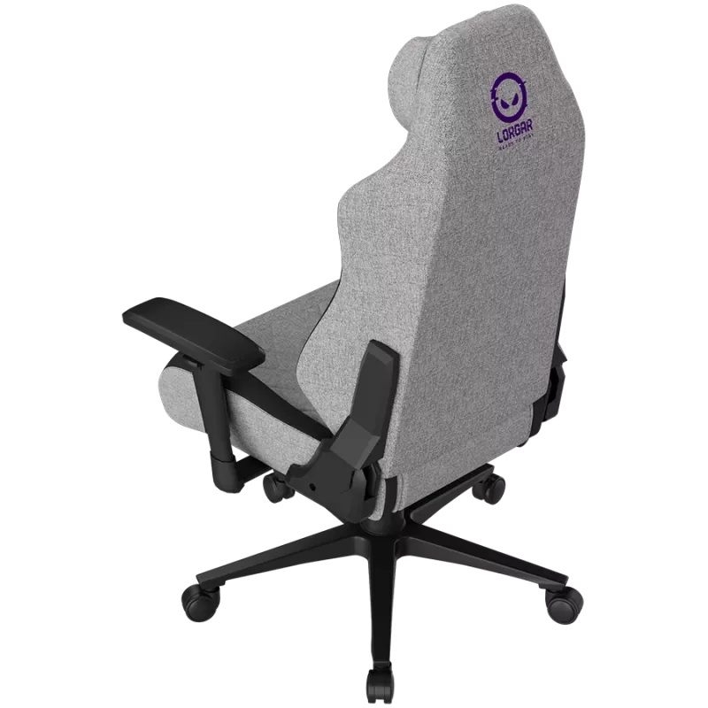 LORGAR CHA41 Ergonomische gamingstoel Advanced, Premium Anti-Stain stof, grijs