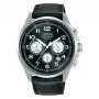 Lorus heren quartz horloge RT311KX9 - blauwe wijzerplaat, RVS, 43 mm